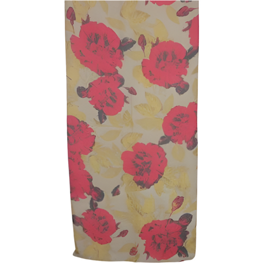 Anne Klein Floral Lightweight Silk Scarf - Long - 4861