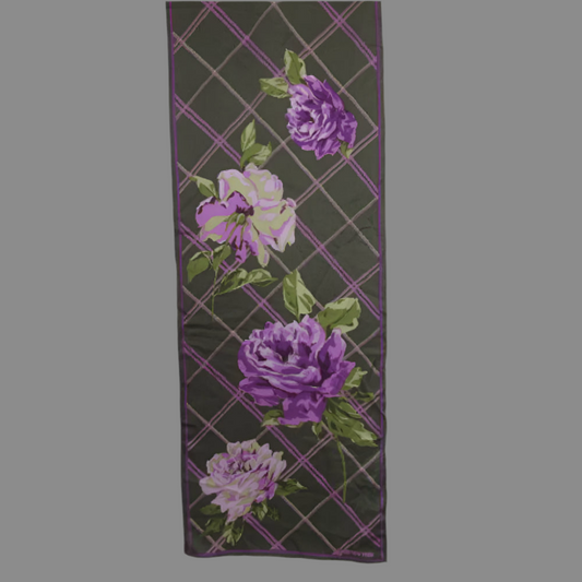 Jones New York Floral Silk Scarf - Long – 4646