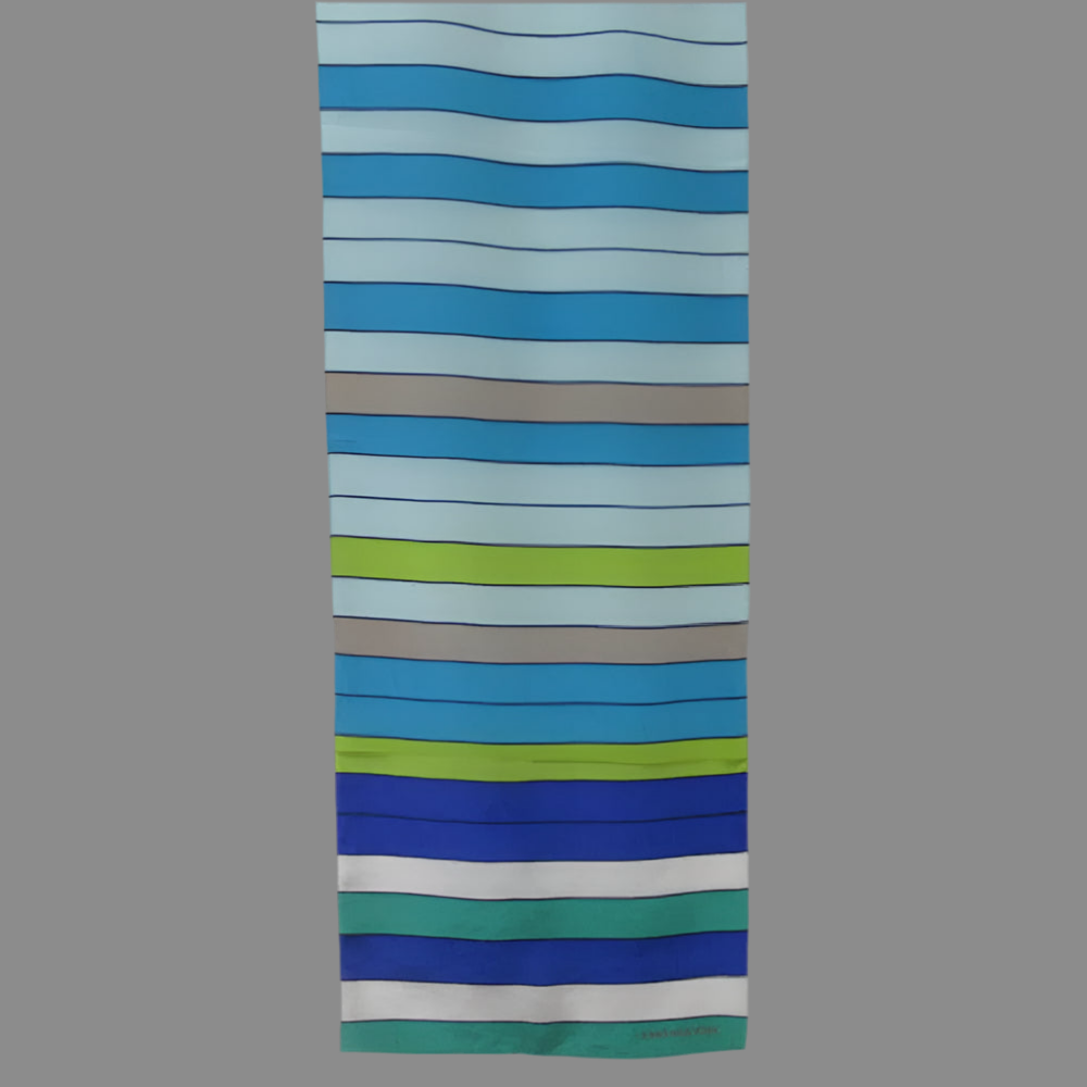 Jones New York Stripes Silk Scarf - Long – 4519