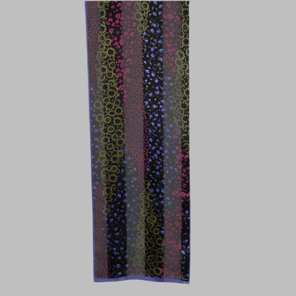 Jones New York Floral Silk Scarf - Long – 4644