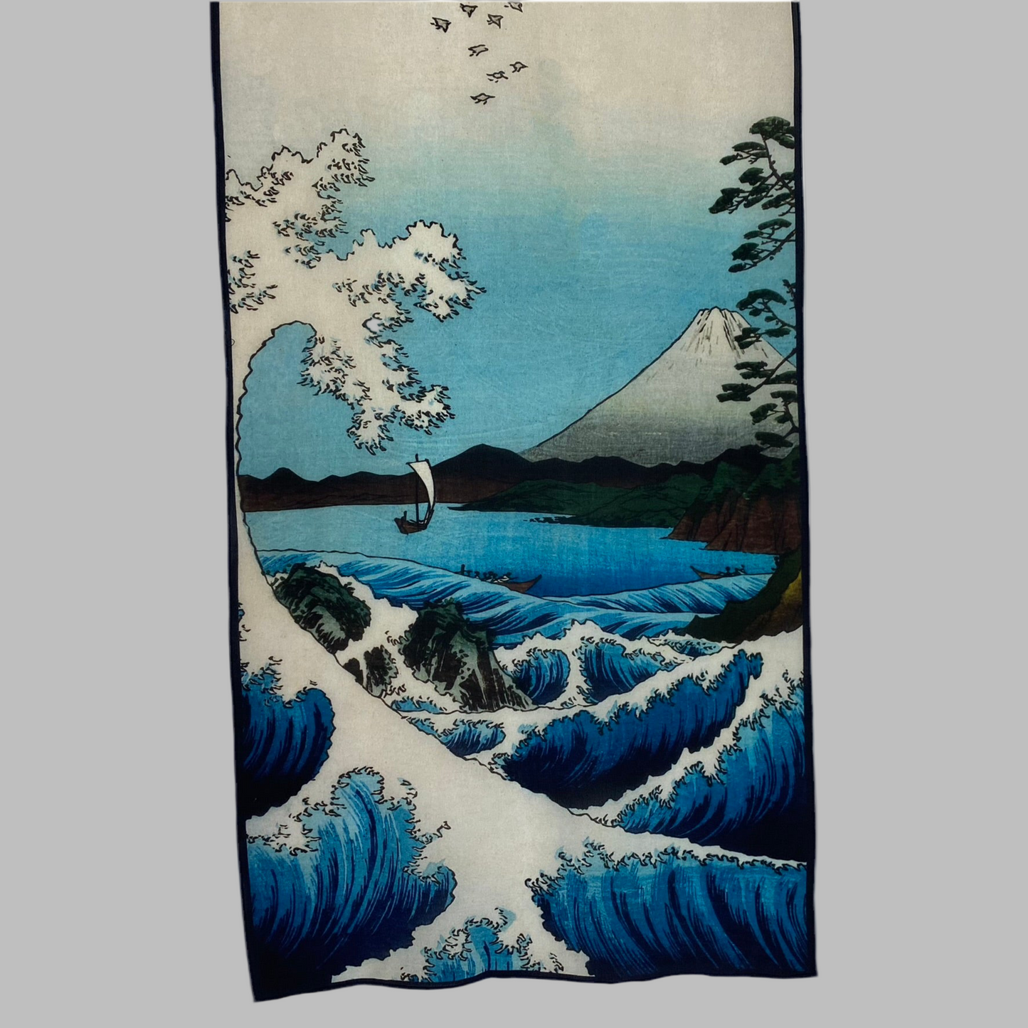Art Cocoon House Wearable Art Silk Scarf - Long - 5254
