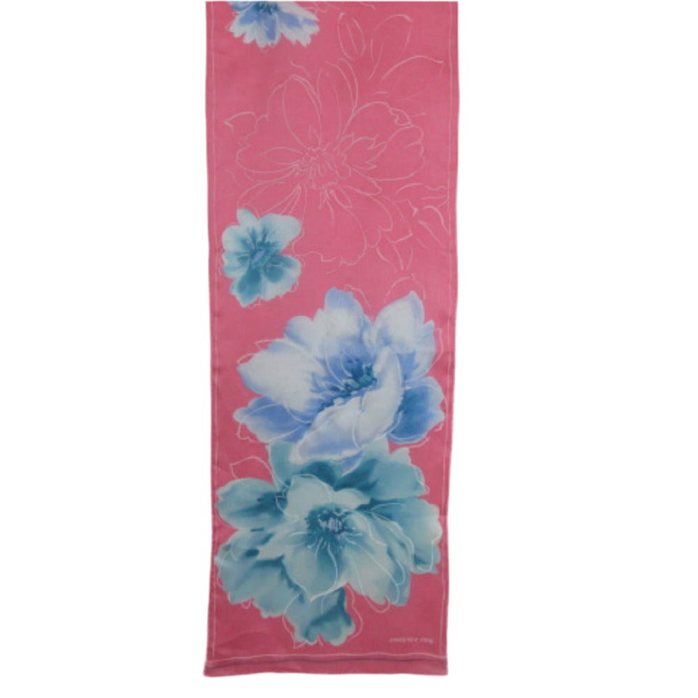 Jones New York Art Floral Silk Scarf - Long – 4406