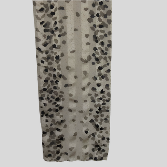 Abstract Animal Design Silk Scarf - Long - 4095