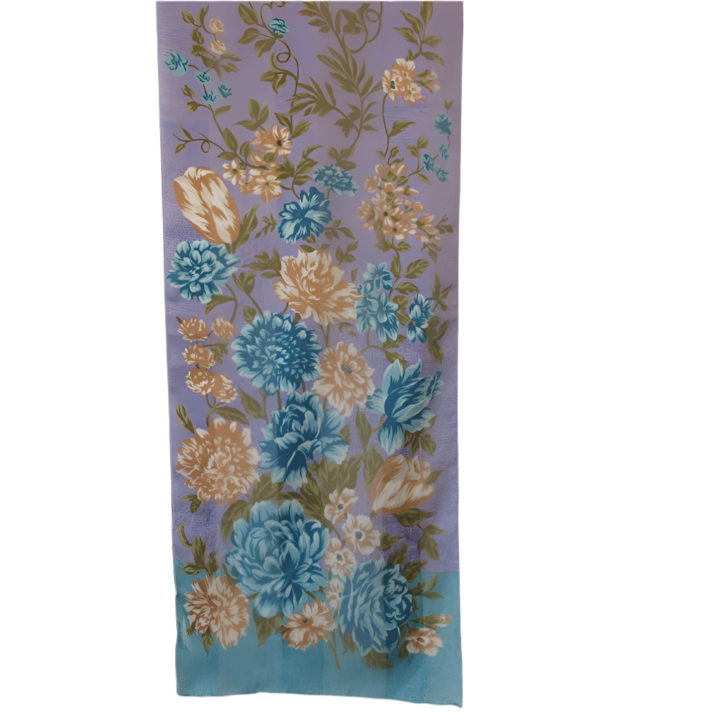Jaclyne Smith Floral Scarf - Long Poly - 5369