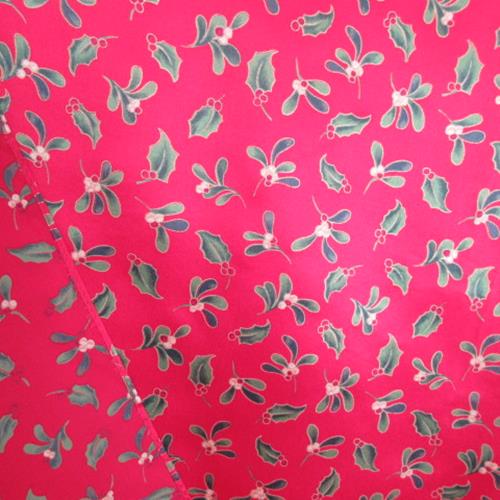 Echo Christmas Holly Silk Scarf - Square – 5554