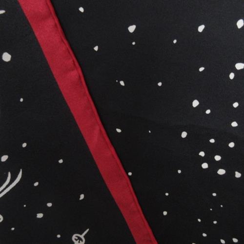 Talbots Christmas Skiing Silk Scarf - Square - NWT – 5556
