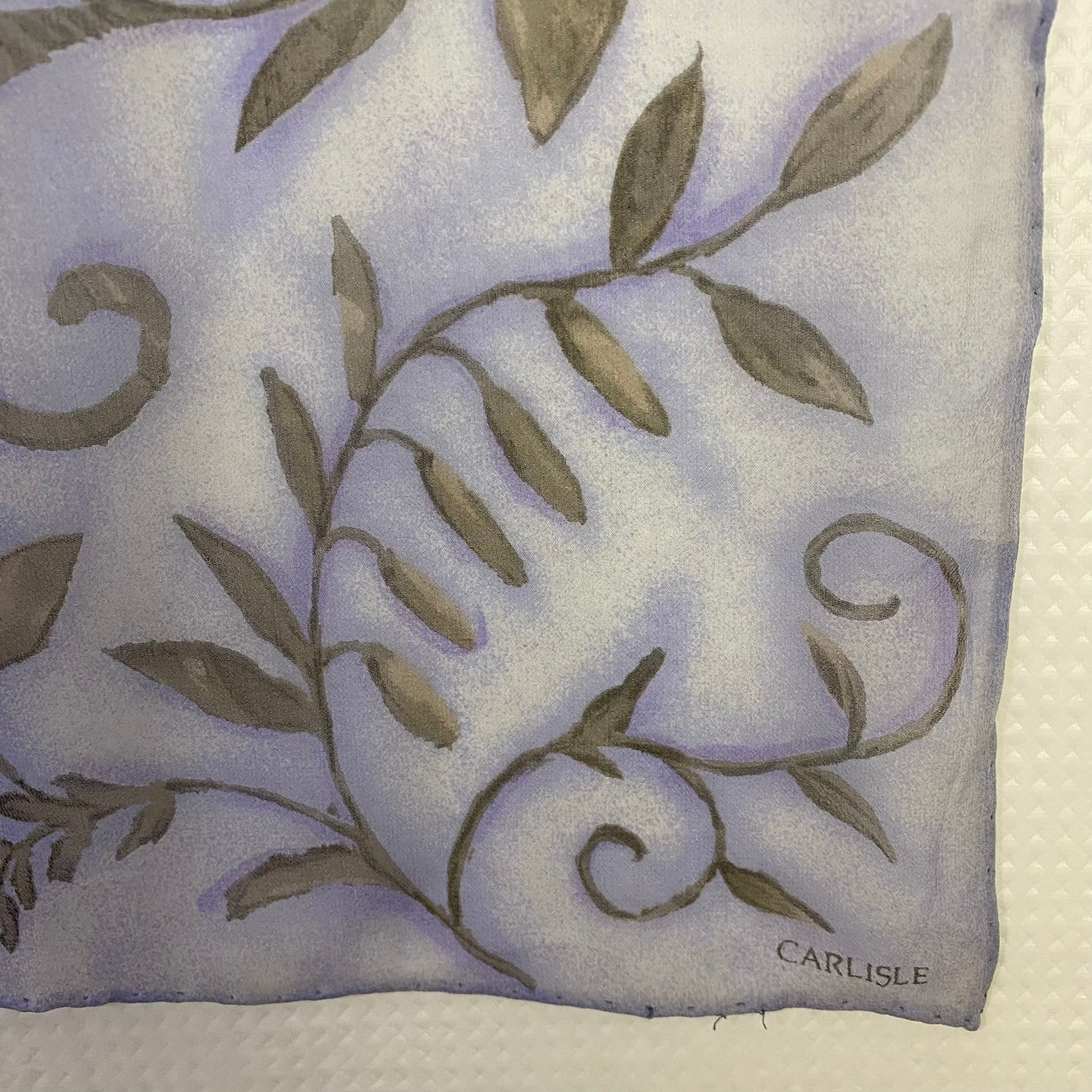 Carlisle Lightweight Floral Silk Scarf - Long – 4895