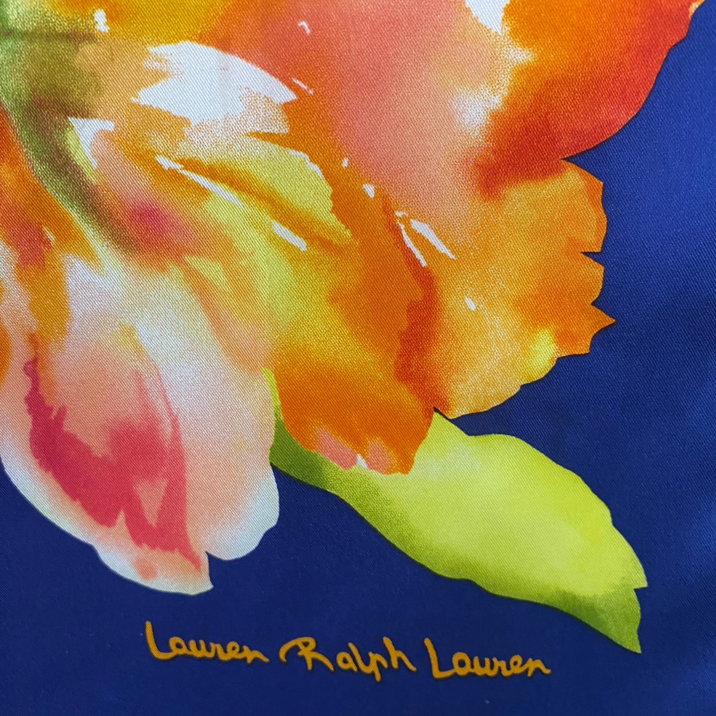 Ralph Lauren Designer Silk Scarf Long - 5530