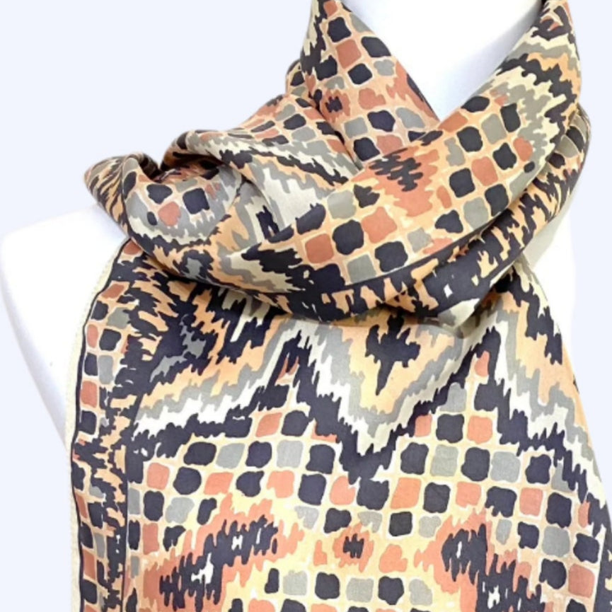 Liberty of London Silk Scarf - 11" x 51" Long – 4900