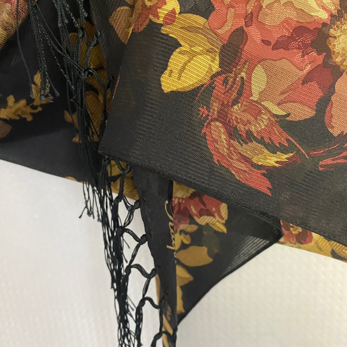 Ralph Lauren Floral Silk Scarf - Long – 4906