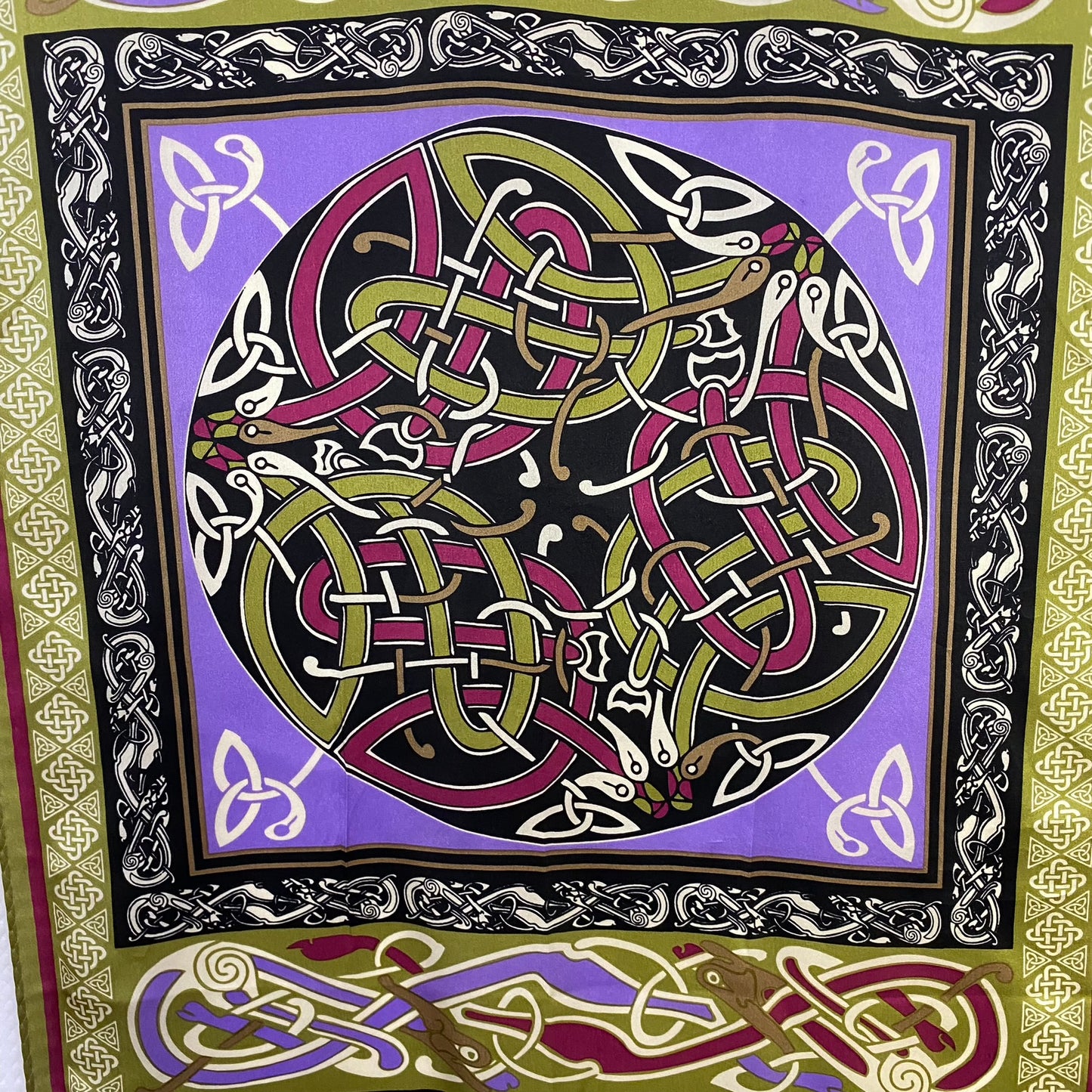 Patrick Francis Art Silk Scarf - Long – 4921
