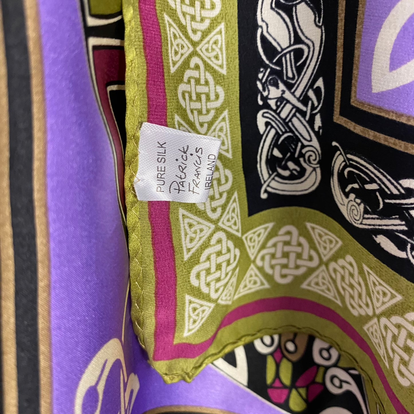 Patrick Francis Art Silk Scarf - Long – 4921