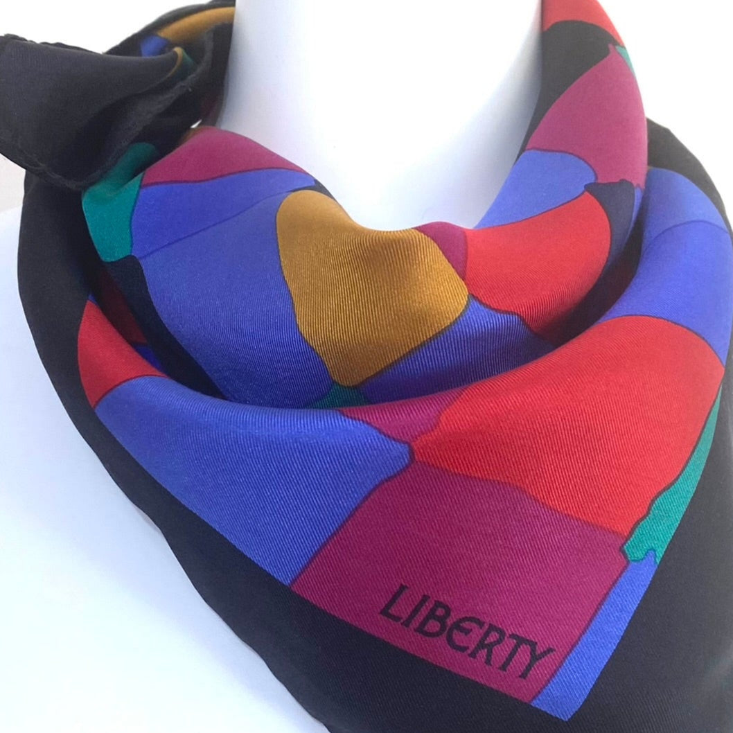Liberty of London Silk Scarf - 23" Square – 4939
