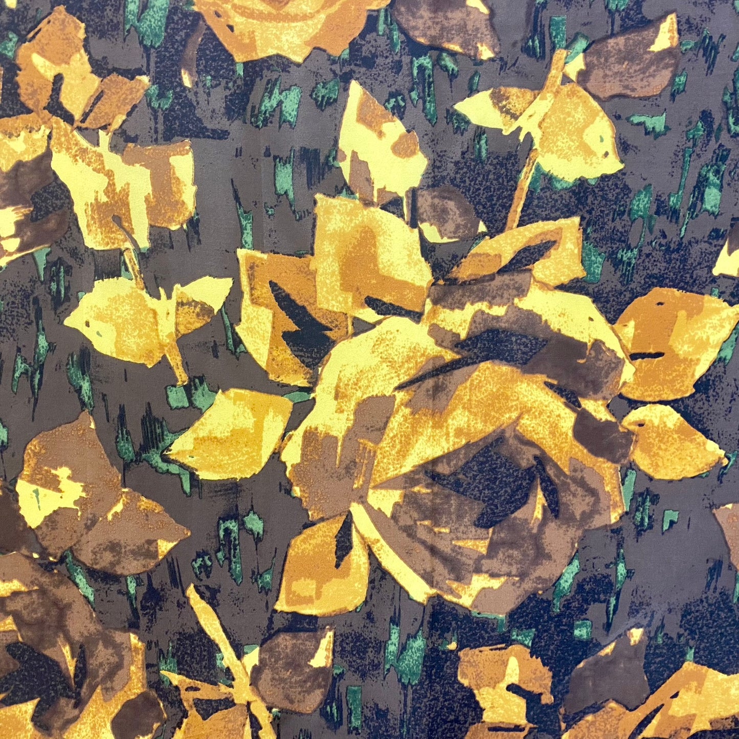 NY & CO Designer Floral Art Silk Scarf - Square – 4952