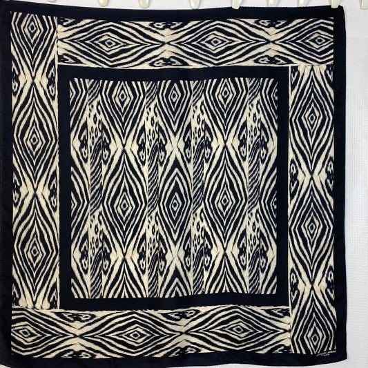 Adrienne Landau Animal Print Silk Scarf - 34" Square - 4973