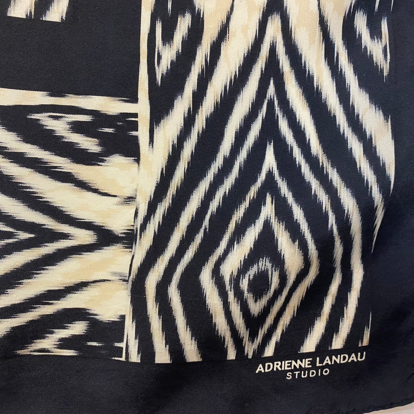 Adrienne Landau Animal Print Silk Scarf - 34" Square - 4973