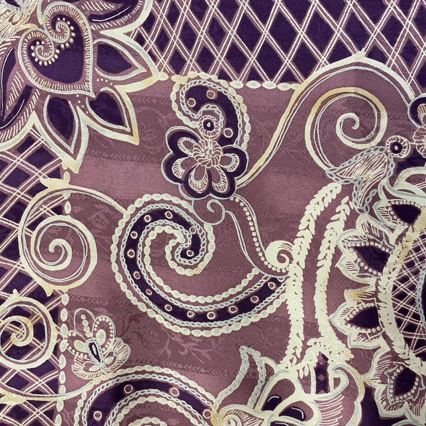 Adrienne Vittadini Silk Scarf - Square - 4971