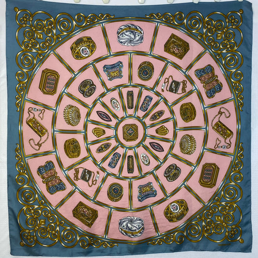 Charter Club Perfume Decanter Silk Scarf - Square – 4969