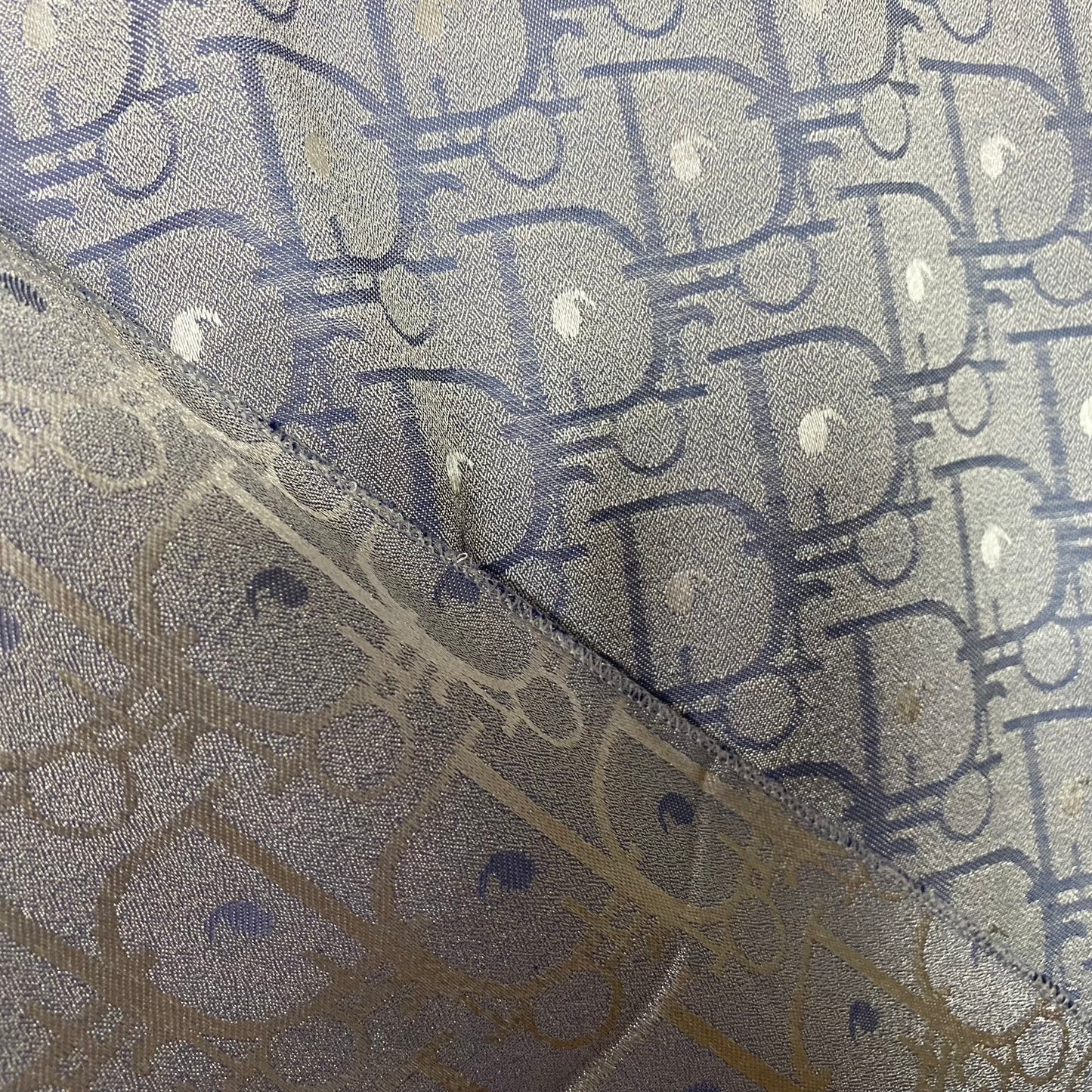 CHRISTIAN DIOR Cashmere Silk Scarf - Monogram - 27" x 76" Long - 4989