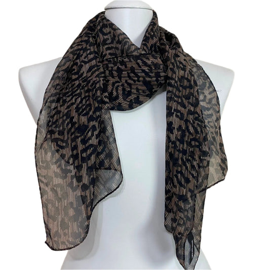 Jones New York Animal Print Silk Scarf - Long – 4995