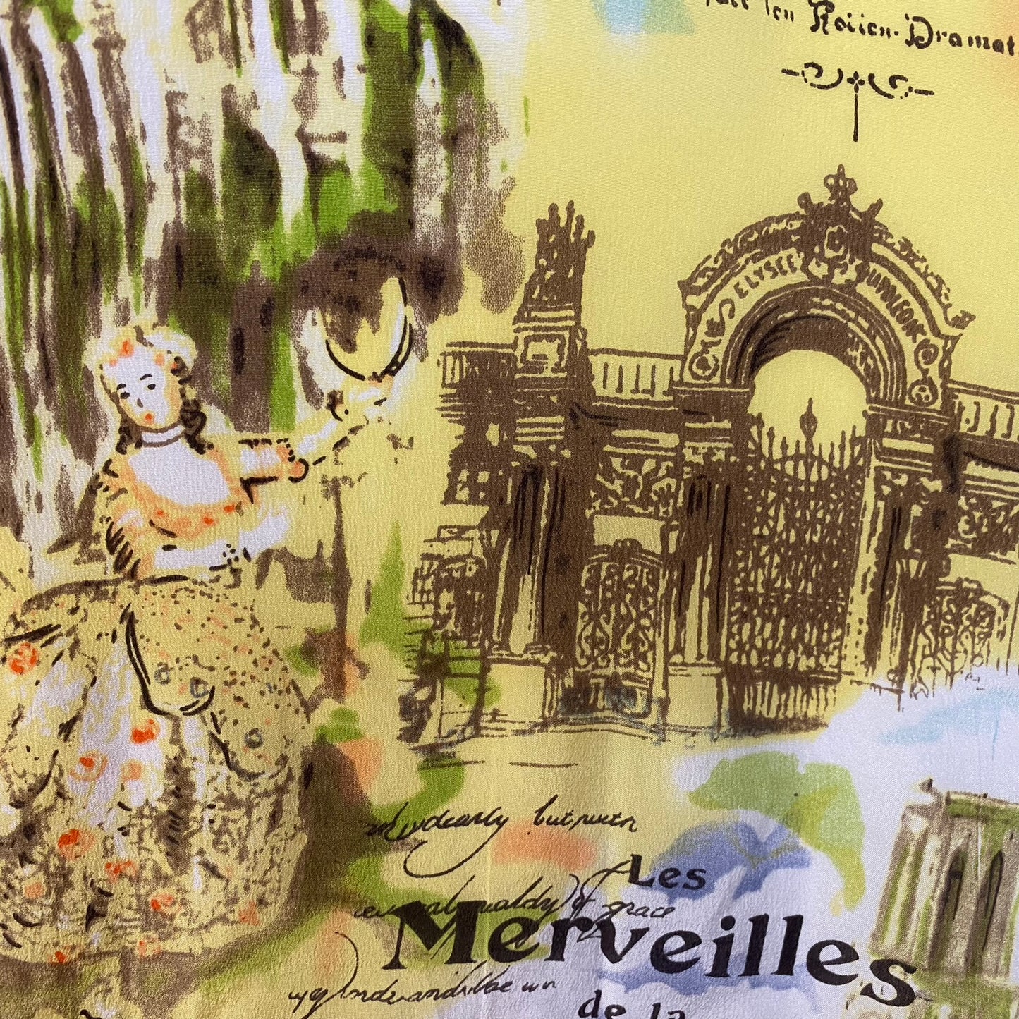 Paris Opera Designer Silk Scarf - Long – 4997