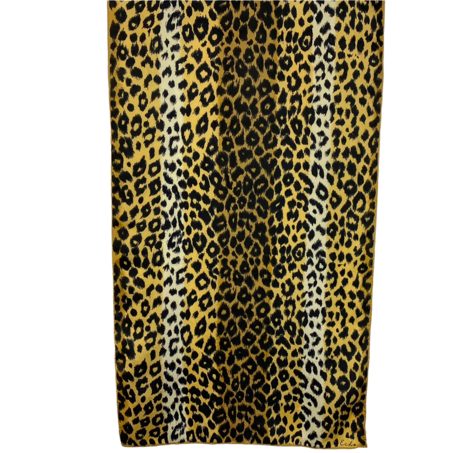 Echo Animal Print Silk Scarf - Long – 5003