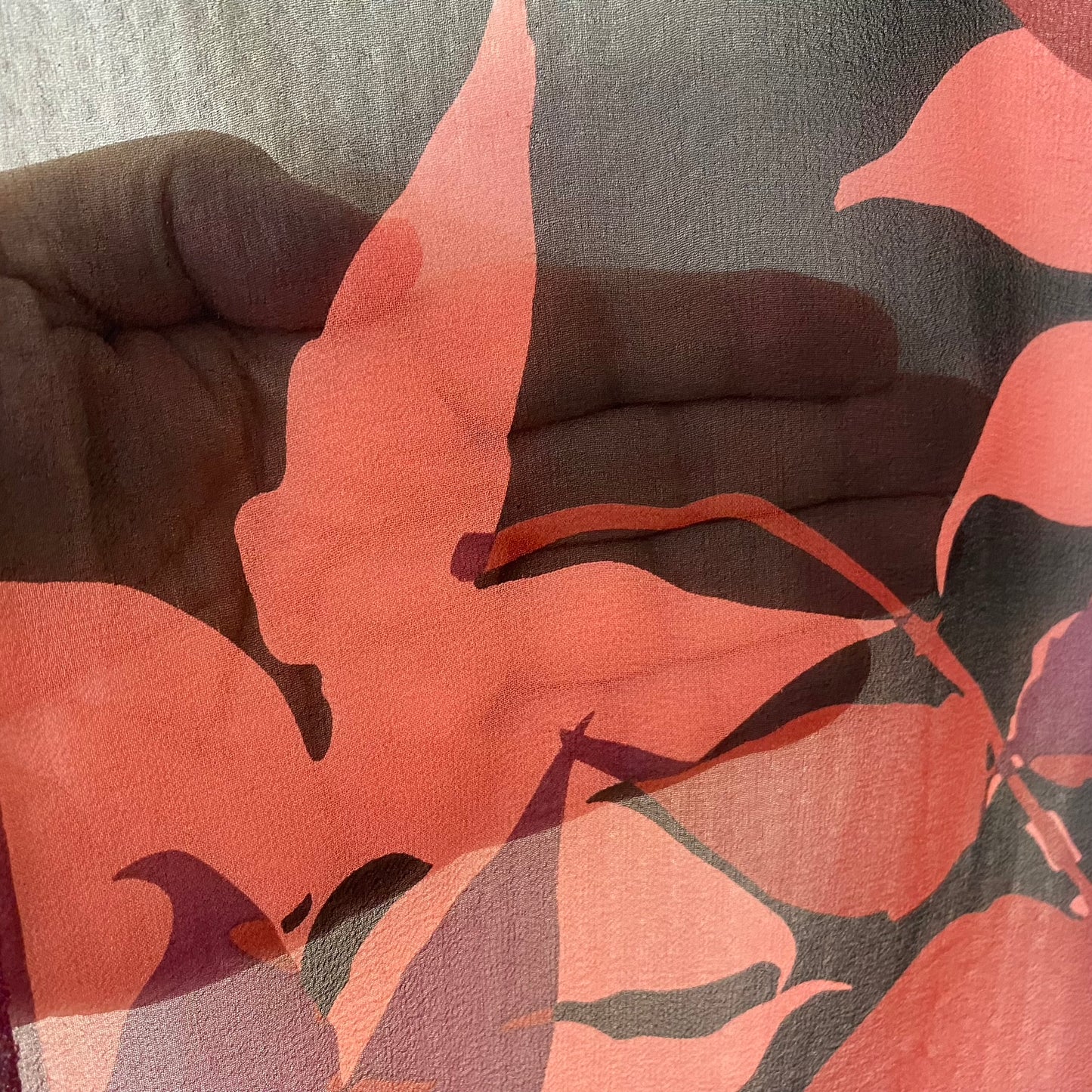 Jones New York Floral Art Silk Scarf - Long – 5006