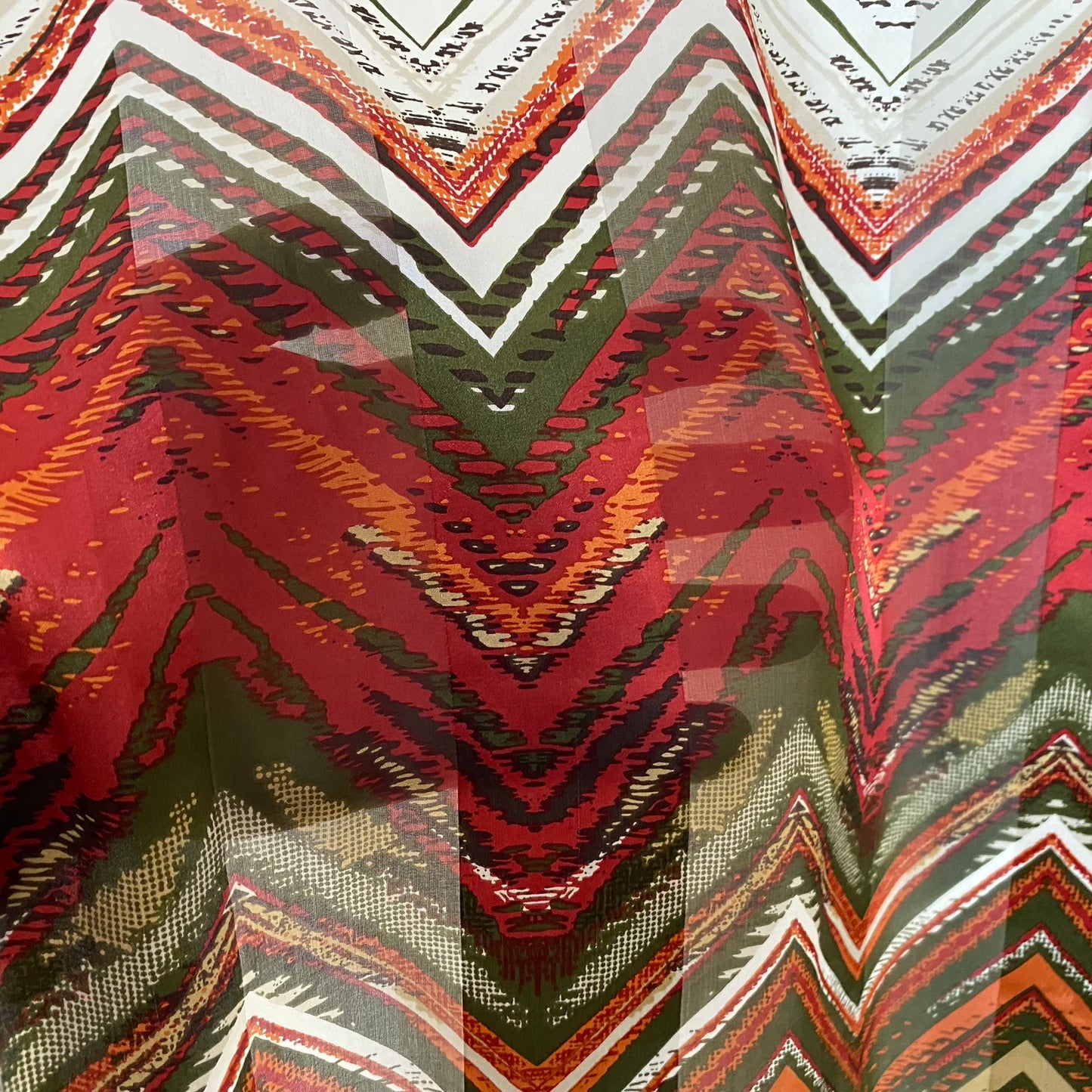 Doncaster Abstract Art Silk Scarf - Long – 5007