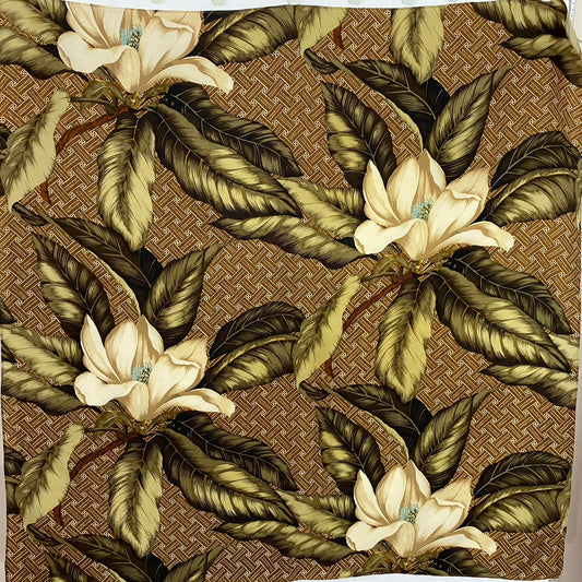 Anne Pinkerton Floral Silk Scarf - Square - 5030
