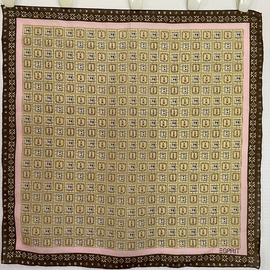 Esprit Art Silk Scarf - 18" Square – 5047
