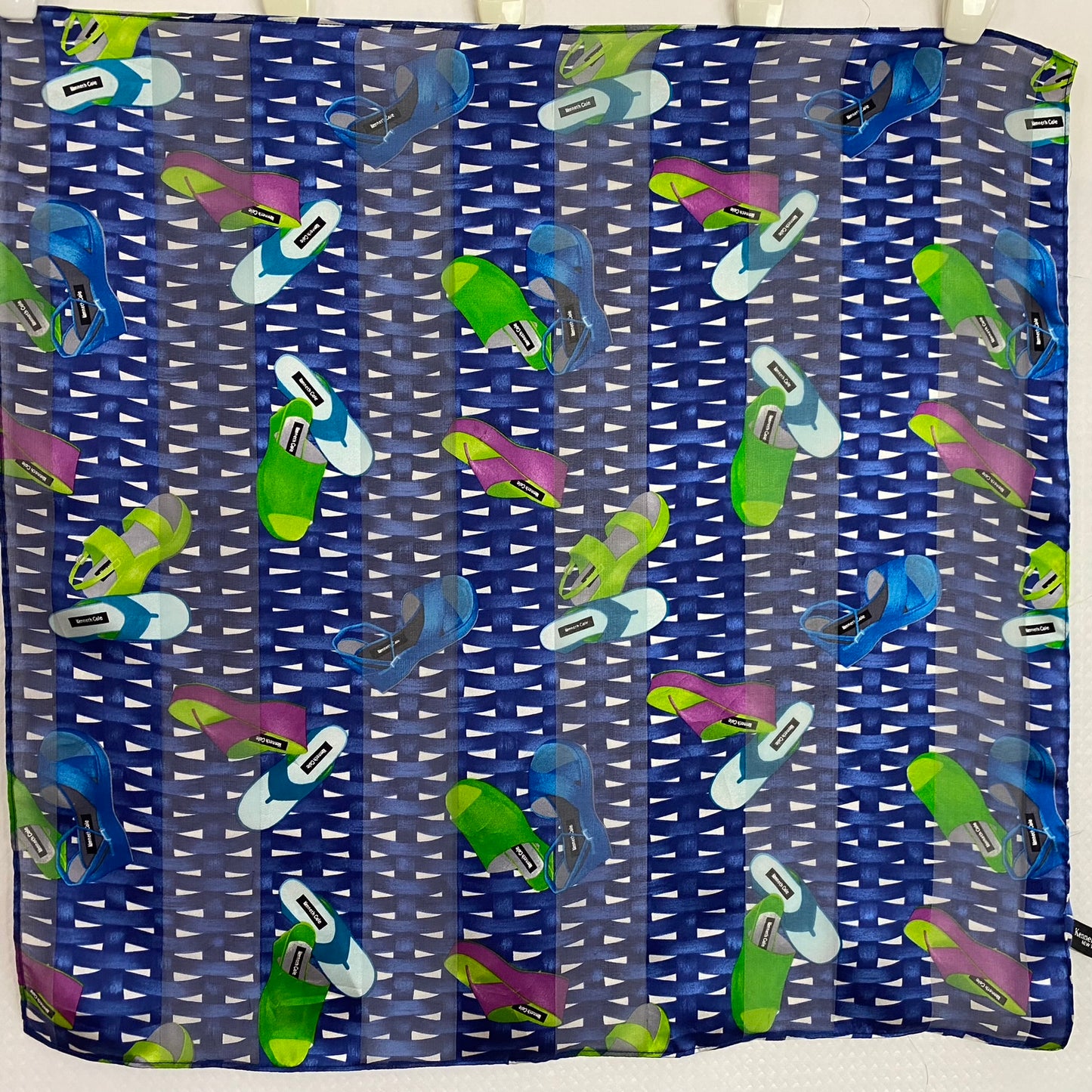 Kenneth Cole Flipflops Silk Scarf - Square – 5050