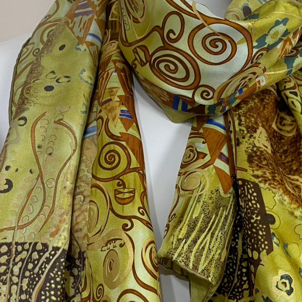Striessnig Designer Silk Scarf - Long – 5053