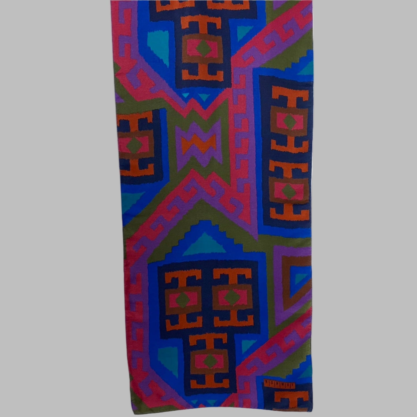 Runway Art Silk Scarf - Long – 5063