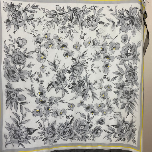 Joan Rivers Designer Silk Scarf - Square – 5076