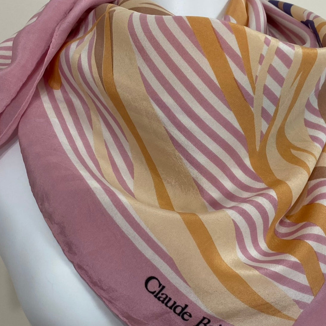 Claude Boissy Designer Silk Scarf - Square – 5079