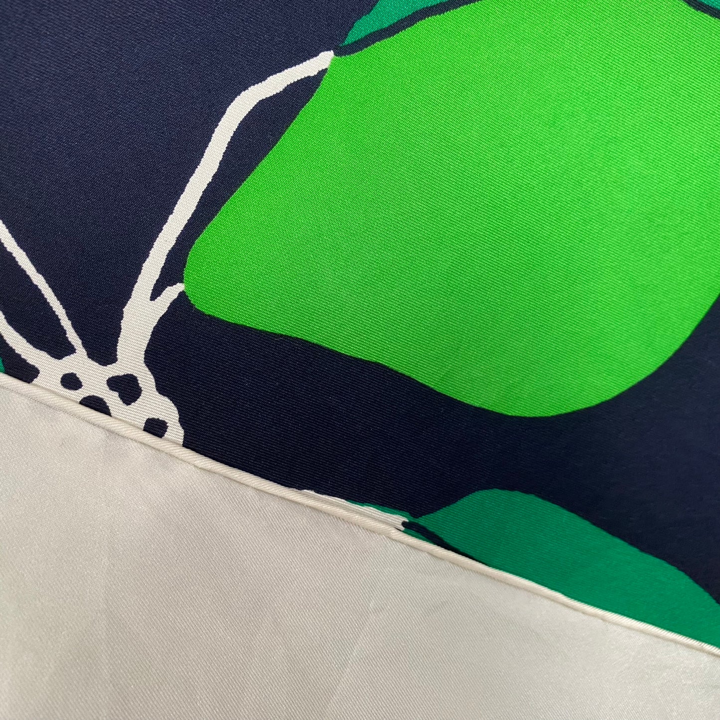 Banana Republic Floral Silk Scarf - Square - 5084