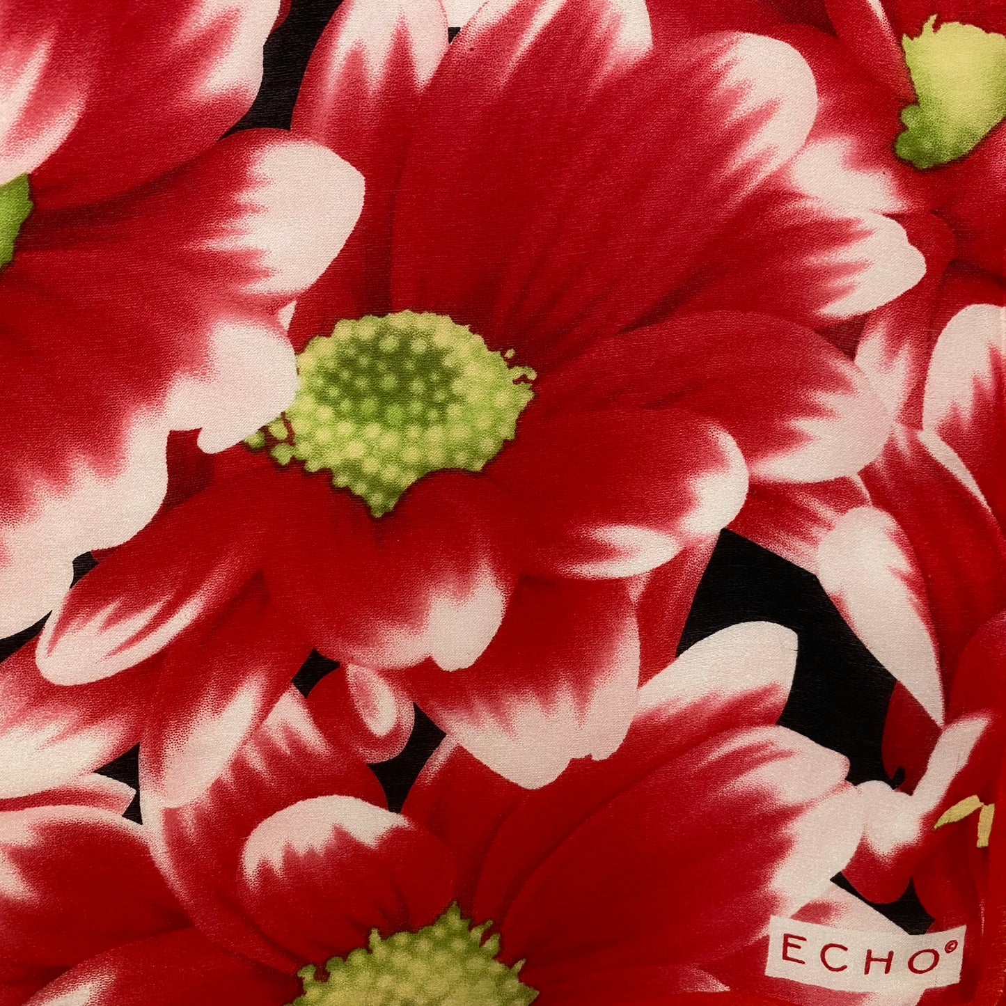 Echo Floral Silk Scarf - Square – 5092