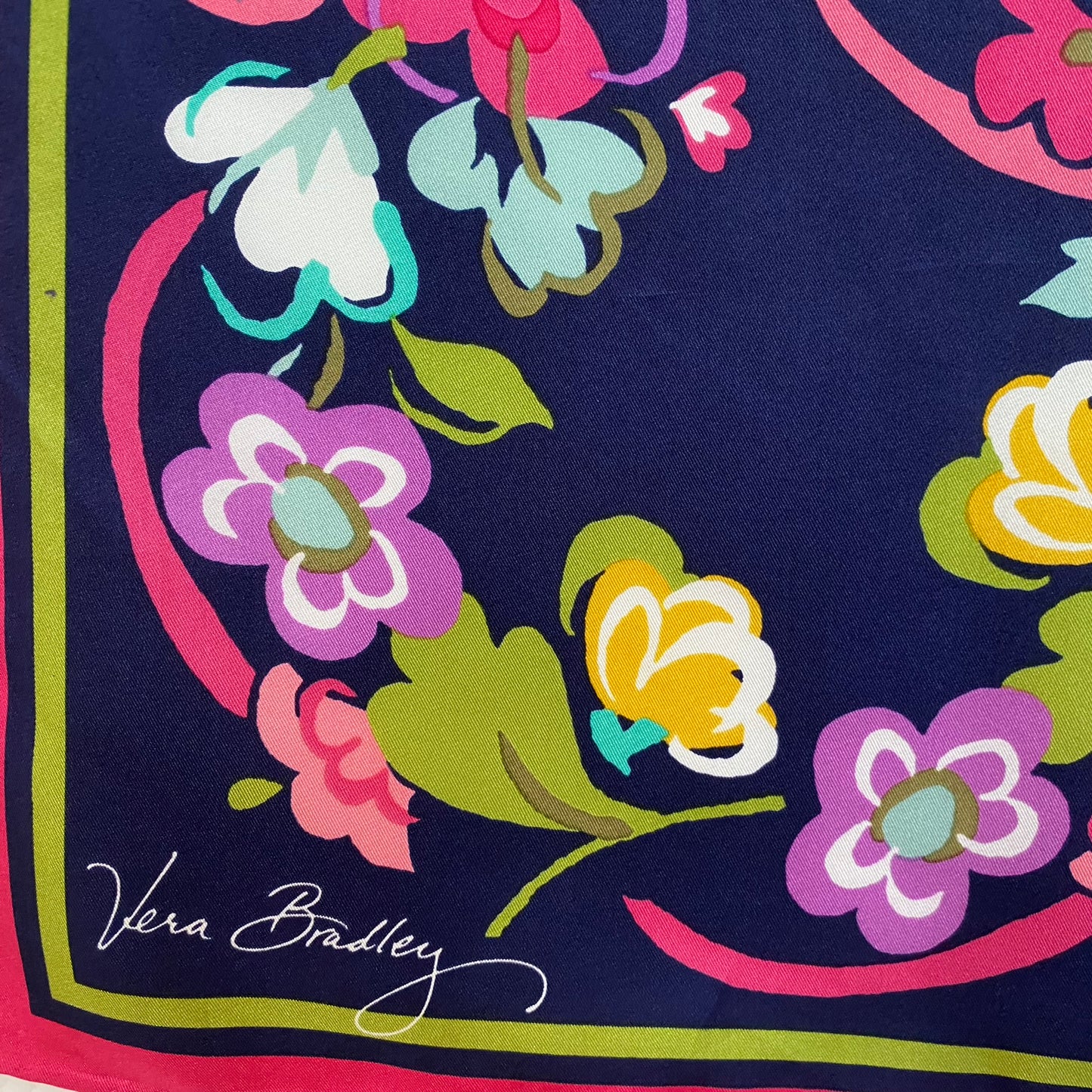 Vera Bradley Floral Silk Scarf - Square – 5094