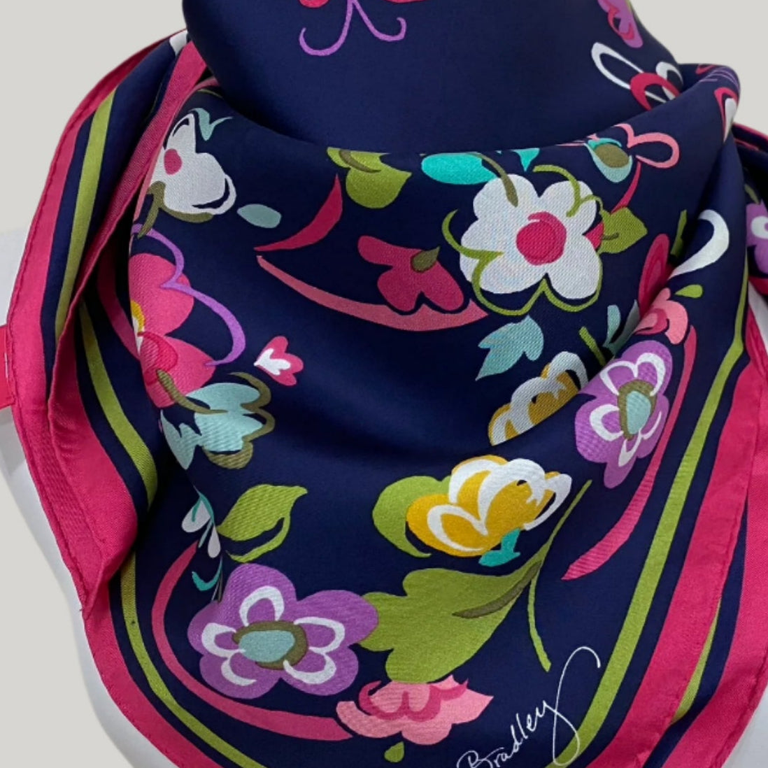 Vera Bradley Floral Silk Scarf - Square – 5094