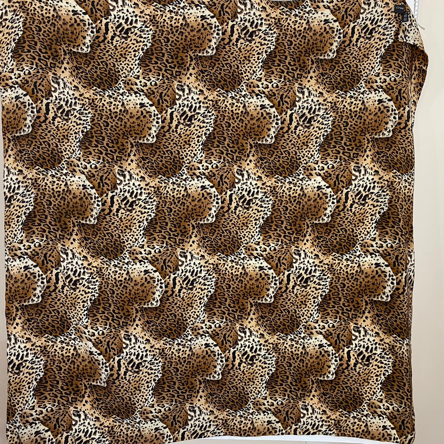 Giorgia Cruso Animal Print Silk Scarf Sarong - Square – 5097
