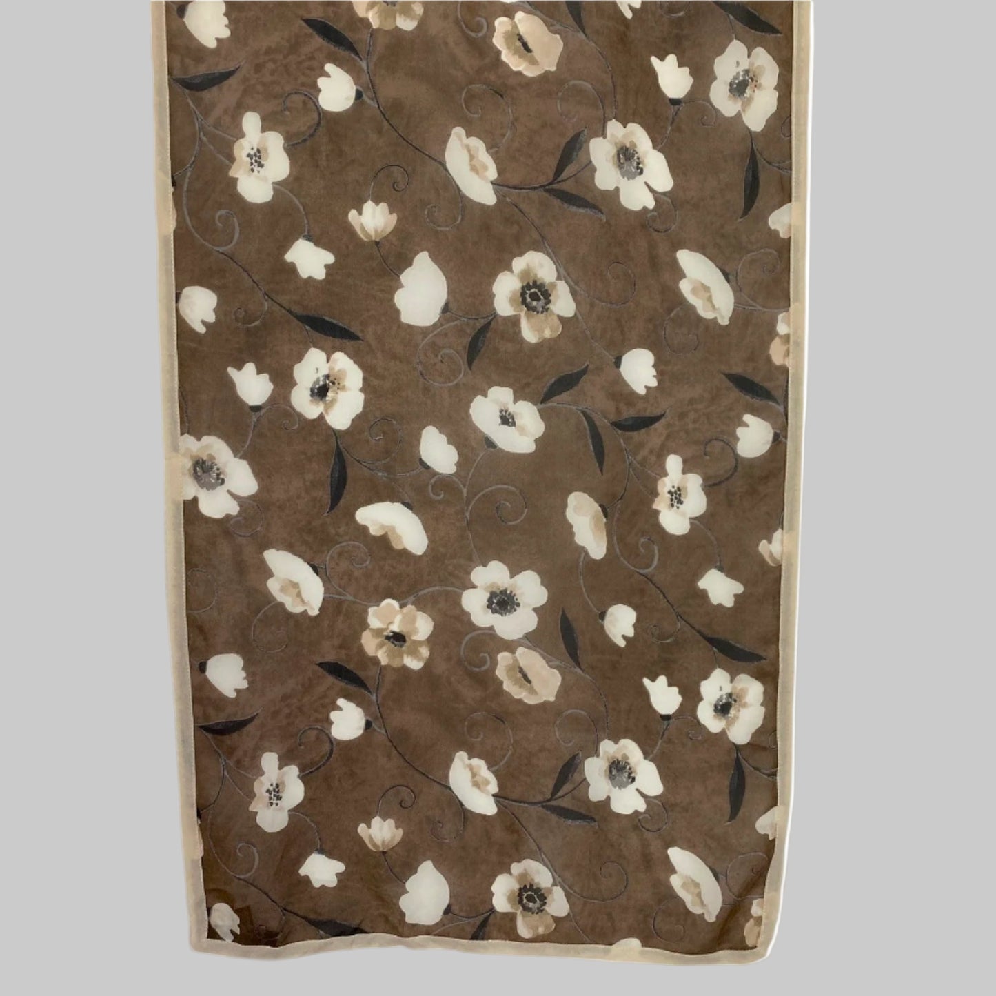 Franco Ferrari Floral Silk Scarf - Long – 5111