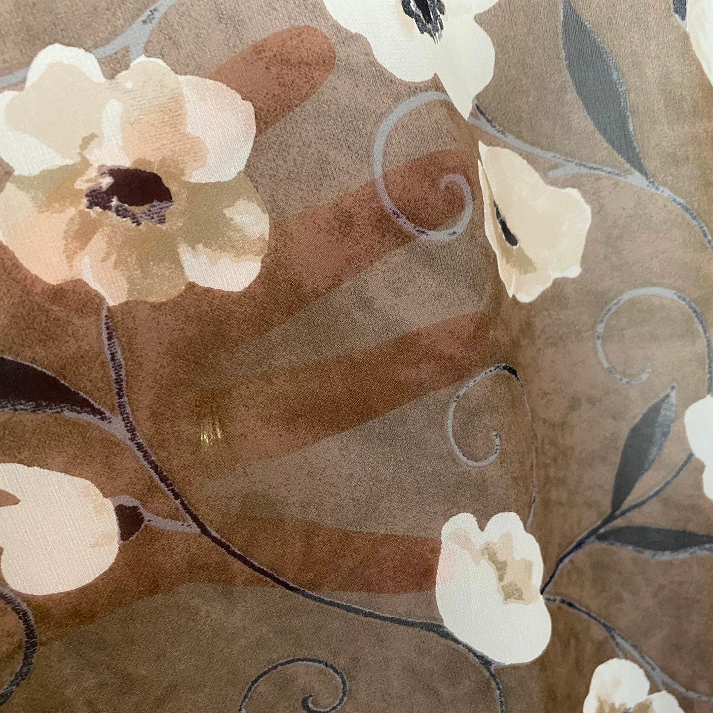 Franco Ferrari Floral Silk Scarf - Long – 5111