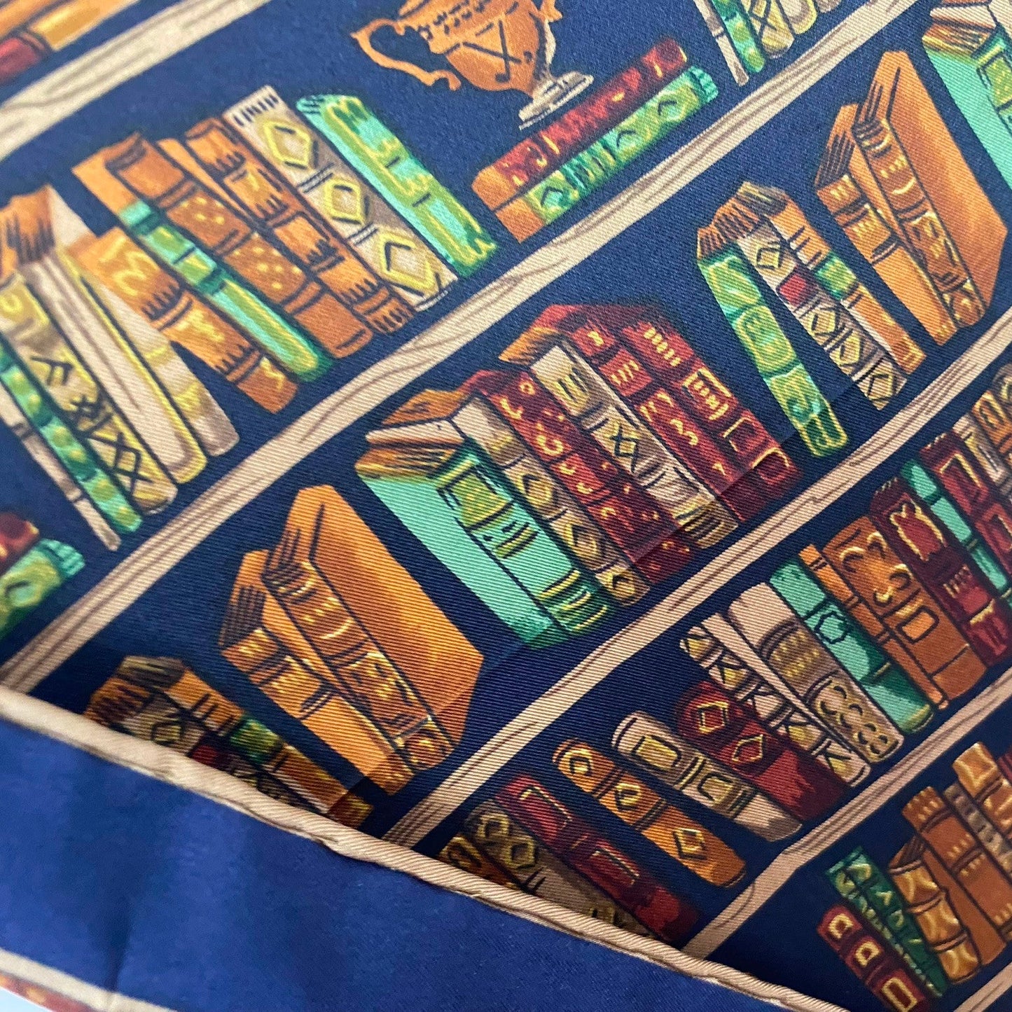 Alynn Library Books Silk Scarf - Long - 5117