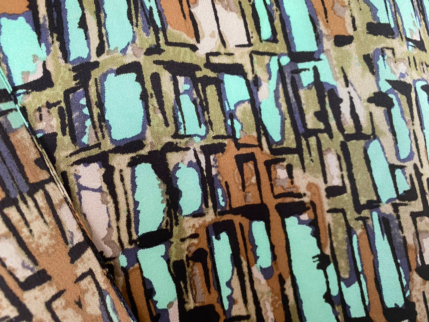 Cynthia Rowley Abstract Silk Scarf - Long – 5121