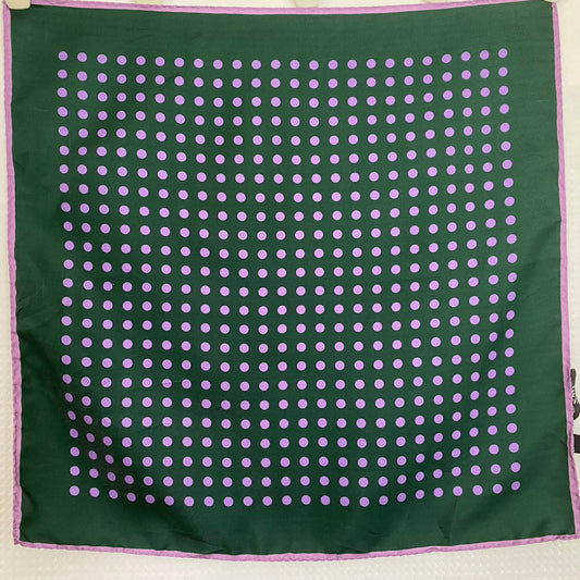 XMI Polka Dot Silk Mens 16" Pocket Hankie - Square - 5139