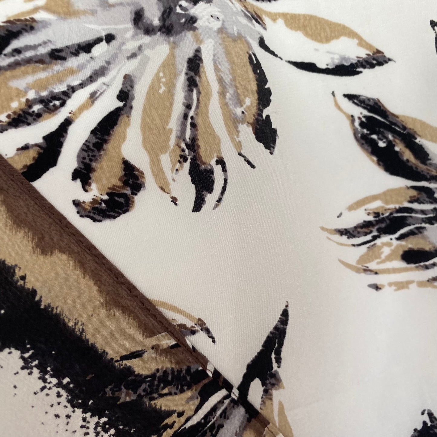 Anne Klein Floral Silk Scarf - Long