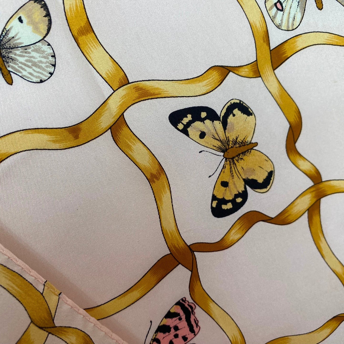 Echo Butterflies Silk Scarf - Long – 5157