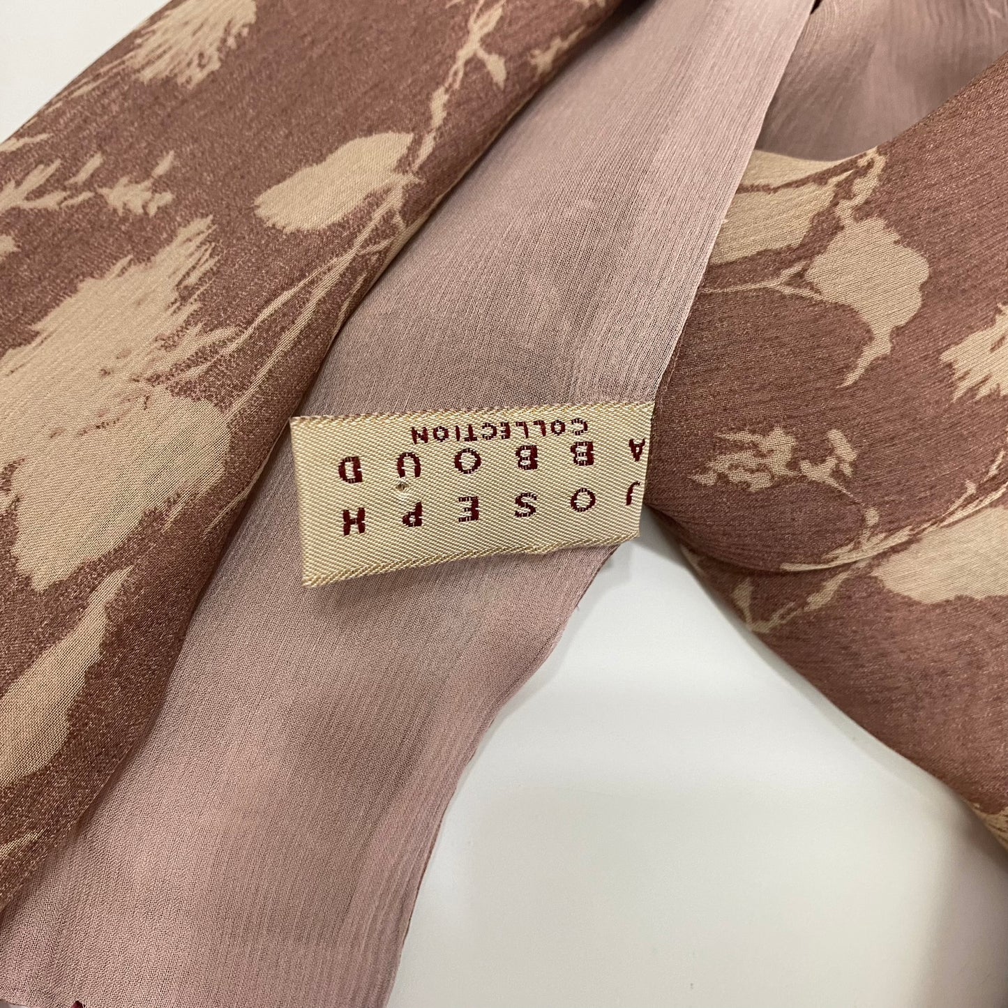 Joseph Abboud Floral Silk Scarf - Long – 5160