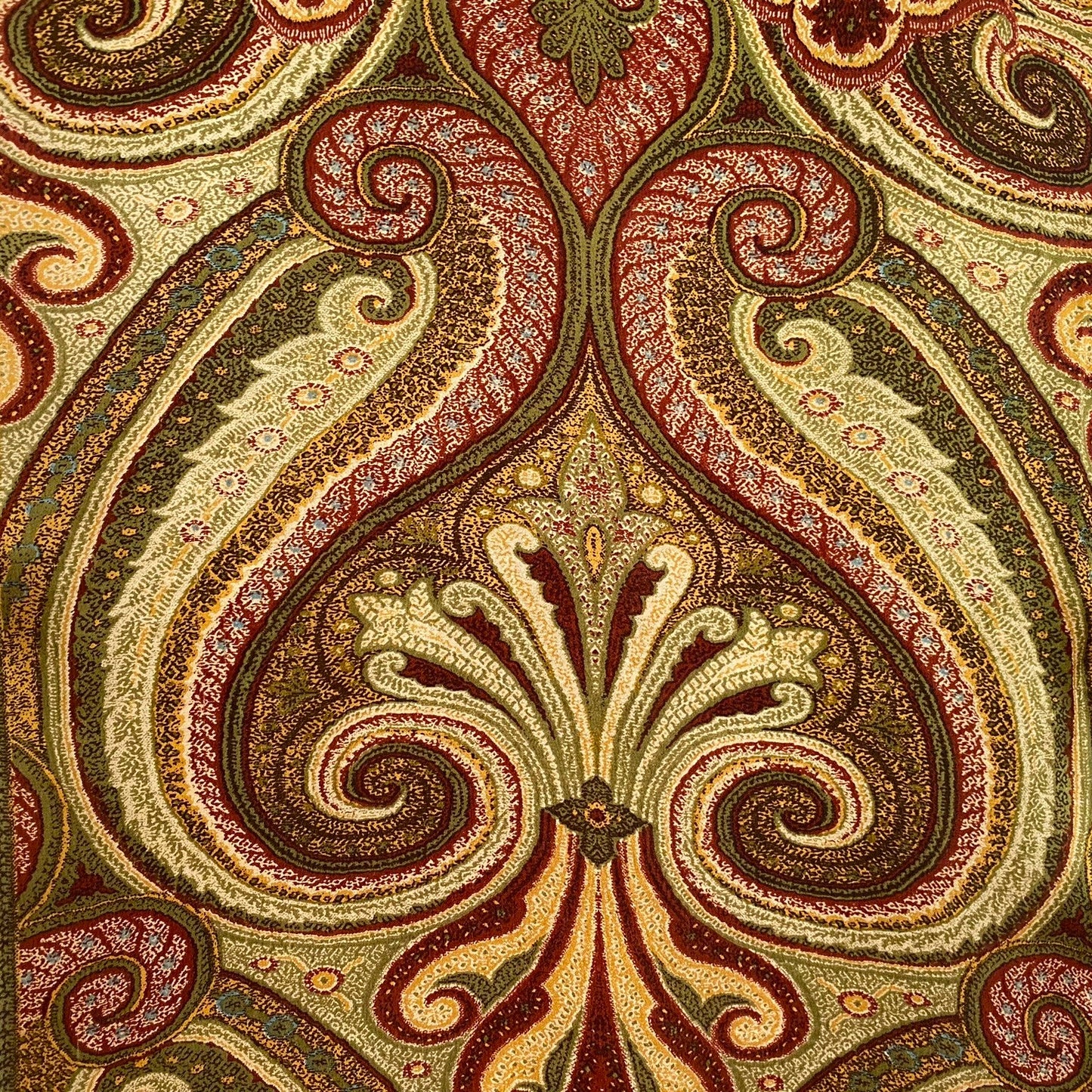 Echo Paisley Art Silk Scarf - Long – 5165