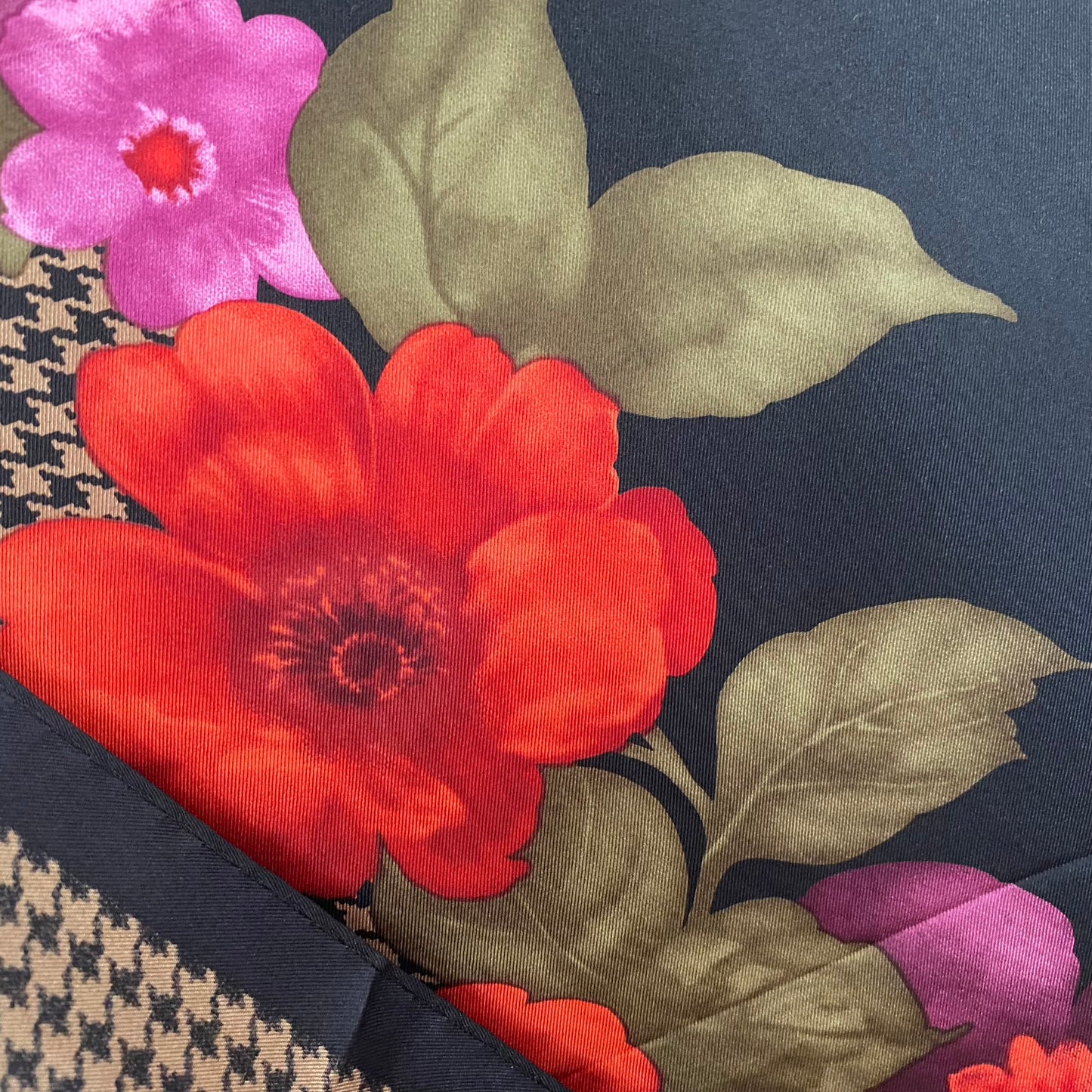 OSCAR DE LA RENTA Floral  Silk Scarf - Long